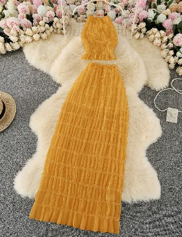 Compleu SHEIN, galben