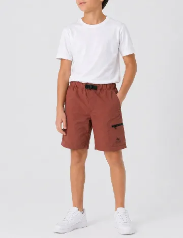 Pantaloni scurti Zara, maro