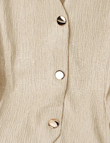 Jacheta SHEIN CURVE, crem