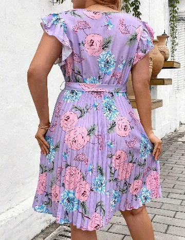 Rochie scurta SHEIN CURVE, mov