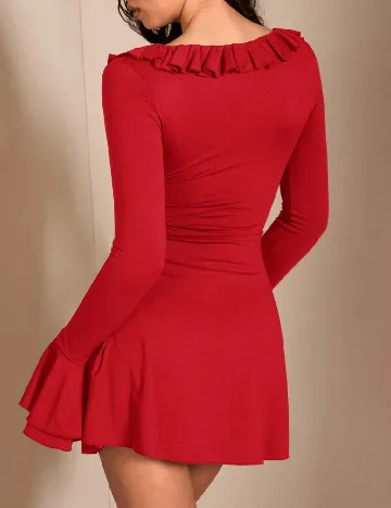 Rochie scurta SHEIN, rosu