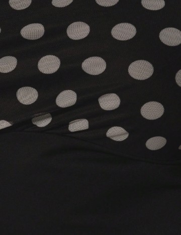 Top Musera Plus Size, negru