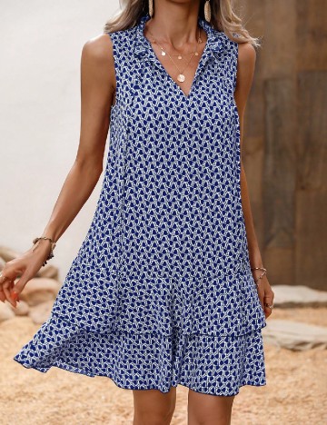 Rochie scurta SHEIN, bleumarin