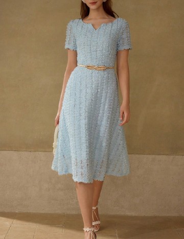 Rochie medie MOTF, albastru