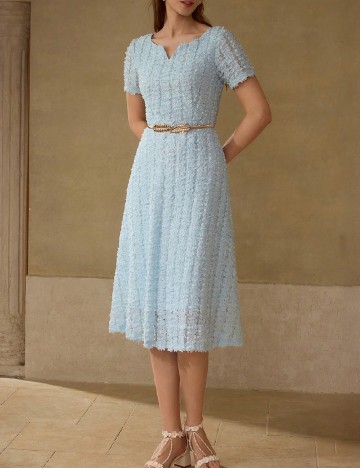 Rochie medie MOTF, albastru