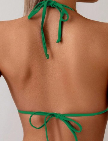 Costum de baie SHEIN, verde