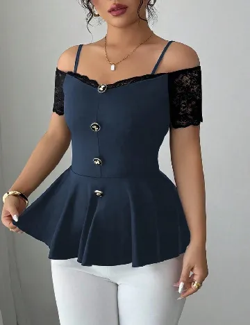 Bluza SHEIN, bleumarin