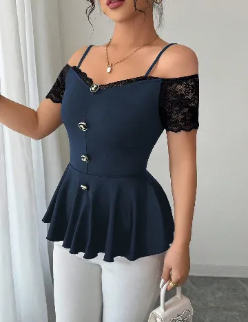 Bluza SHEIN, bleumarin