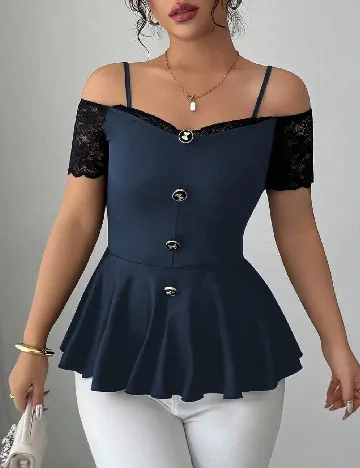 Bluza SHEIN, bleumarin