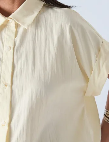 Camasa SHEIN, galben deschis