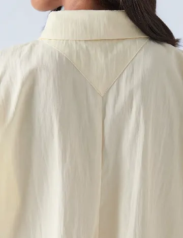 Camasa SHEIN, galben deschis