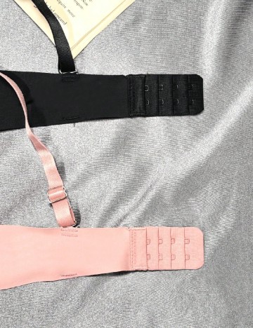 Set sutiene 2 bucati SHEIN, negru/roz