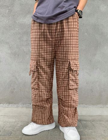 Pantaloni Shein Kids, maro