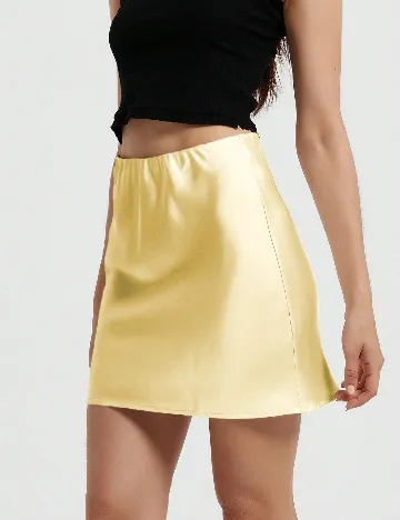 Fusta SHEIN, galben