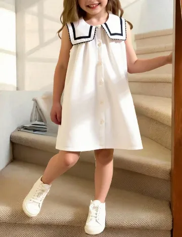 Rochie Shein Kids, ecru