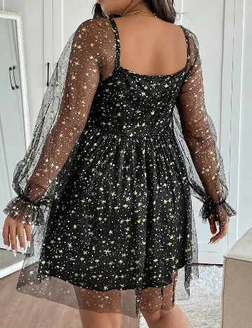 Rochie scurta SHEIN CURVE, negru