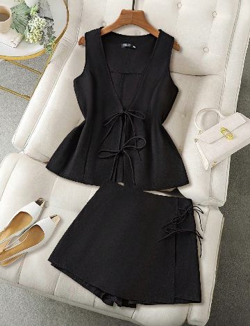 Compleu SHEIN CURVE, negru