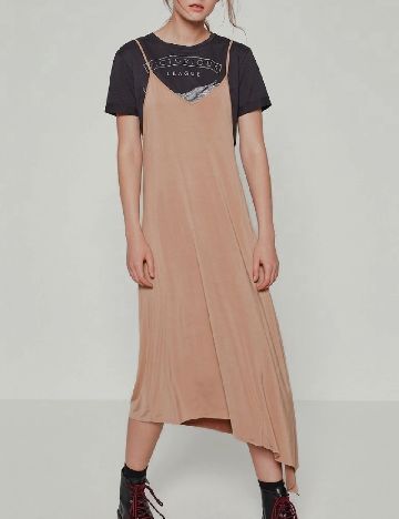 Rochie medie Zara, maro