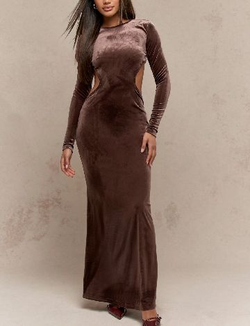 Rochie lunga Missguided, maro