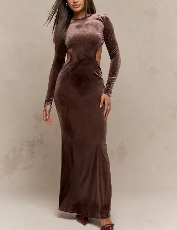 Rochie lunga Missguided, maro