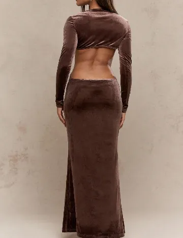 Rochie lunga Missguided, maro