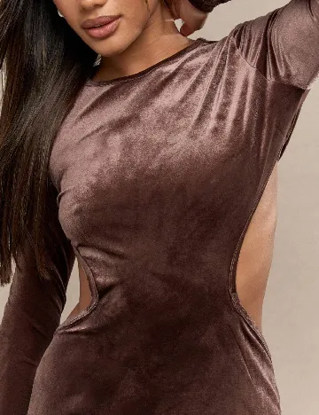 Rochie lunga Missguided, maro