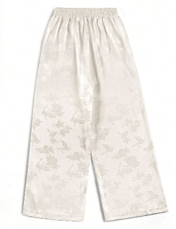 Pantaloni SHEIN, alb