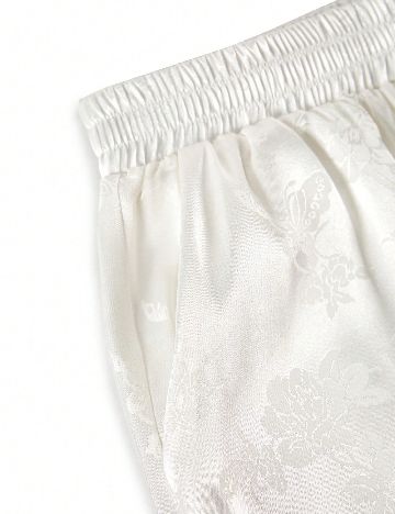 Pantaloni SHEIN, alb