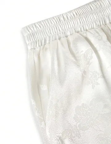 Pantaloni SHEIN, alb