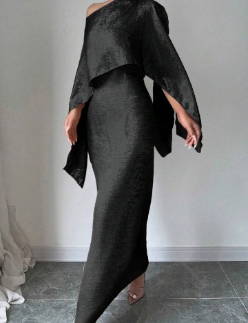 Rochie lunga SHEIN, negru