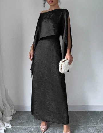 Rochie lunga SHEIN, negru
