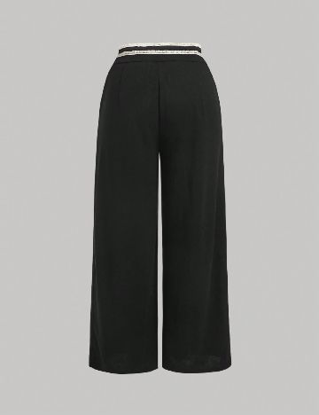 Pantaloni SHEIN CURVE, negru