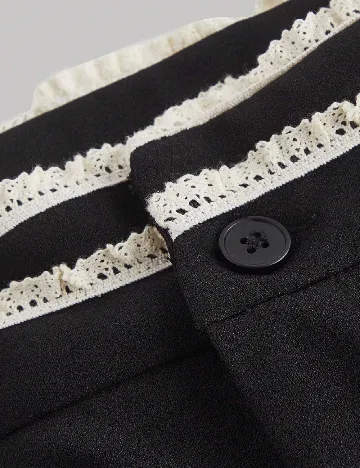 Pantaloni SHEIN CURVE, negru