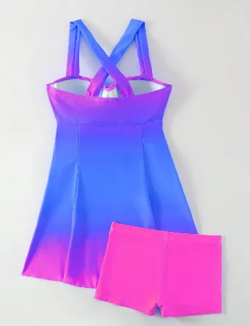 Costum de baie SHEIN, mix culori