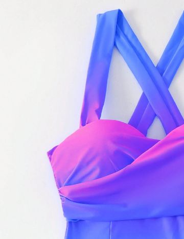 Costum de baie SHEIN, mix culori