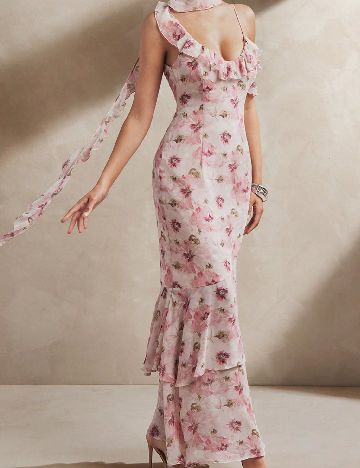 Rochie lunga L Amorae, roz