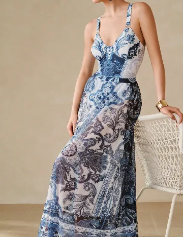 Costum de baie SHEIN, albastru