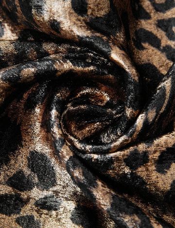 Pantaloni SHEIN CURVE, animal print