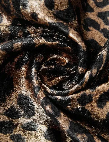 Pantaloni SHEIN CURVE, animal print