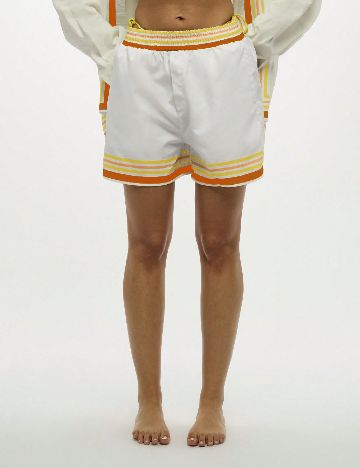 Pantaloni scurti SUMWON, alb