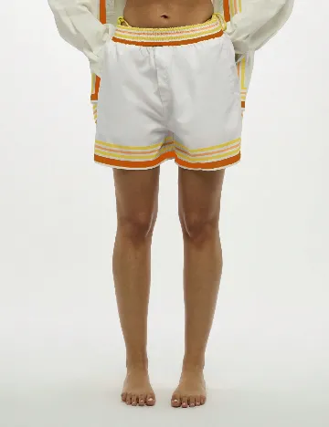 Pantaloni scurti SUMWON, alb