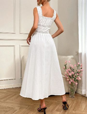 Rochie medie SHEIN, alb