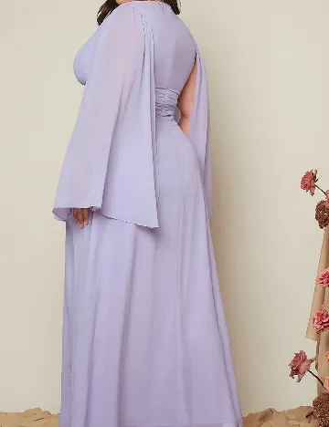 Rochie lunga SHEIN CURVE, lila