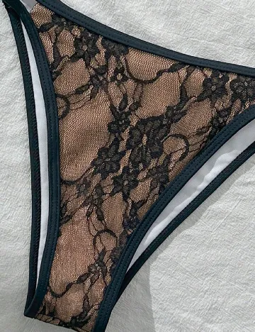 Costum de baie SHEIN, negru