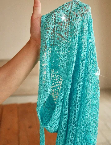 Rochie lunga Anewsta, albastru