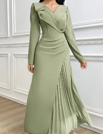 Rochie lunga SHEIN, verde