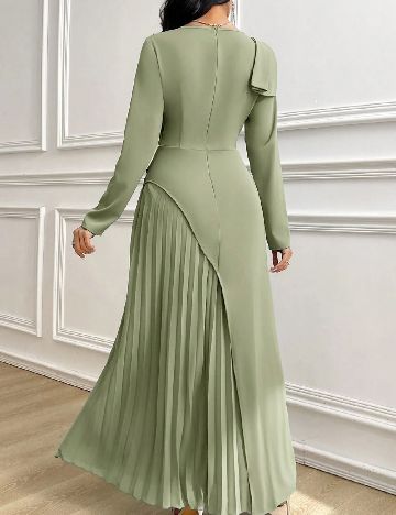 Rochie lunga SHEIN, verde