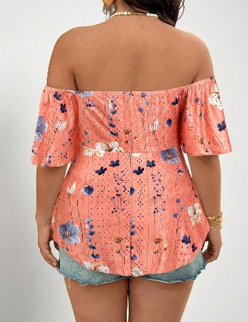 Bluza SHEIN CURVE, corai