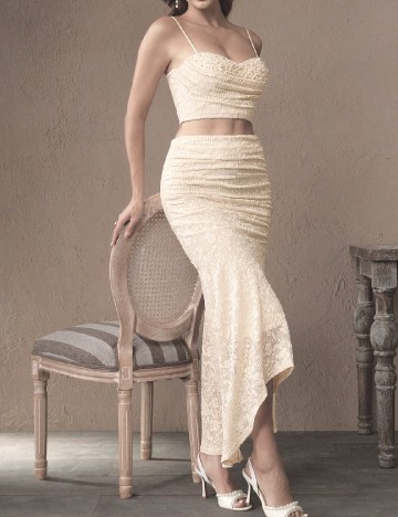 Compleu Savoree, ecru