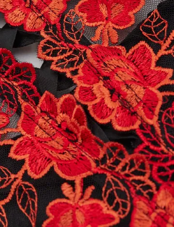 Top SHEIN CURVE, negru